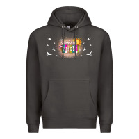 Smoke summer vibes with birds Premium Hoodie - TumblerDesignByShophia