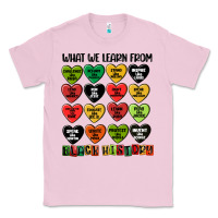 Bubblegum Pink what we learn from black history Classic Tee - MaliasSmallBusiness