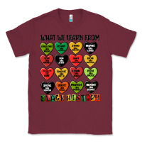 Burgundy what we learn from black history Classic Tee - MaliasSmallBusiness