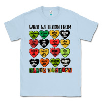 Dusty Blue what we learn from black history Classic Tee - MaliasSmallBusiness