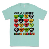 Seafoam what we learn from black history Classic Tee - MaliasSmallBusiness