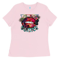 Bubblegum Pink hot mom summer Ladies Tee - SublimationCraftShop