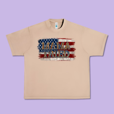 Mama Tried Urban Heavy Tee Designed By Jasminsmagicworld