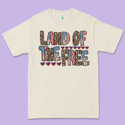 Land Of The Free Premium Tee Designed By Racoondesign