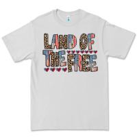 Dove Grey land of the free Premium Tee - RacoonDesign