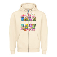Sandshell easter teacher pencils Zipper Hoodie - Artiststas