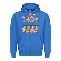 True Royal easter teacher pencils Zipper Hoodie - Artiststas