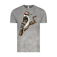 Cloud Rock Downy Woodpecker Vintage Tee - LillyAllenDesigns