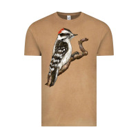 Vintage Camel Downy Woodpecker Vintage Tee - LillyAllenDesigns