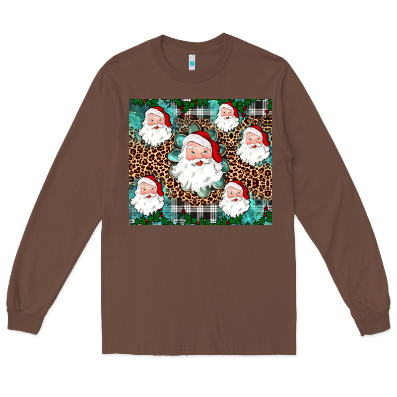 Santa Long Sleeve Tee by JahusDesignShop | Teevron