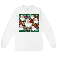 White santa Long Sleeve Tee - JahusDesignShop