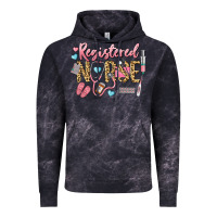 Cloud Black Registered Nurse Vintage Hoodie - LillyAllenDesigns