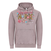 Vintage Zinc Registered Nurse Vintage Hoodie - LillyAllenDesigns