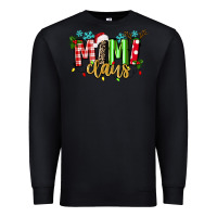 Black mimi claus Premium Sweatshirt - texasbilliewilder
