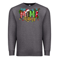 Charcoal Heather mimi claus Premium Sweatshirt - texasbilliewilder