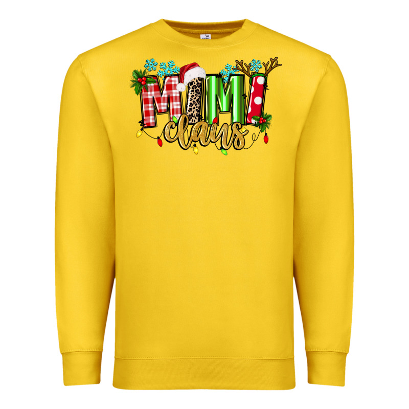 Mimi Claus Premium Sweatshirt by texasbilliewilder | Teevron