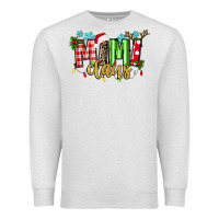 Oatmeal Heather mimi claus Premium Sweatshirt - texasbilliewilder