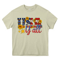 Mossy usa y all Heavy Core Tee - HRA Design Shop