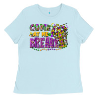 Baby Blue come at me breaux Ladies Tee - FaDigitalArtStudio