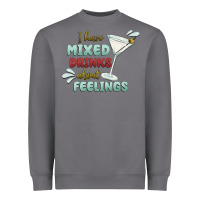 Storm i have mixed drinks about feeling Heavyweight Sweatshirt - MaliasSmallBusiness