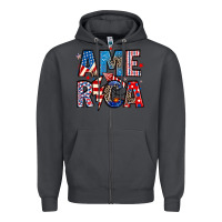 Smoke america 4th of july Zipper Hoodie - Artiststas