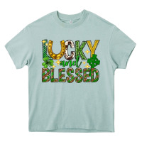Arona Lucky and blessed st. patricks day Heavy Core Tee - Neo Western