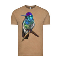 Vintage Coffee Rivoli`s Hummingbird Vintage Tee - LillyAllenDesigns