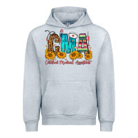 Heather Grey CMA Certified Medical Assistant Urban Hoodie - FaDigitalArtStudio