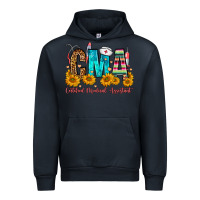 Navy CMA Certified Medical Assistant Urban Hoodie - FaDigitalArtStudio