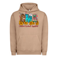 Pigment Burro CMA Certified Medical Assistant Urban Hoodie - FaDigitalArtStudio