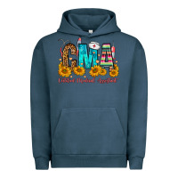 Pigment Midnight Navy CMA Certified Medical Assistant Urban Hoodie - FaDigitalArtStudio