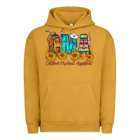 Pigment Peanut Butter CMA Certified Medical Assistant Urban Hoodie - FaDigitalArtStudio