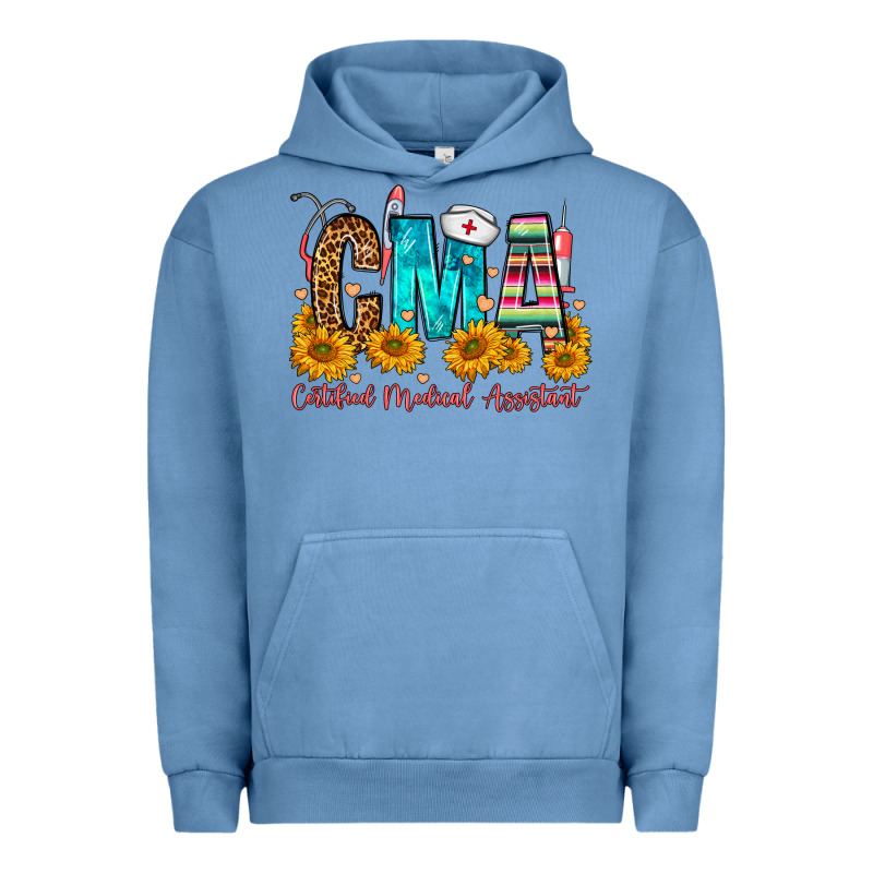 Cma Certified Medical Assistant Urban Hoodie by FaDigitalArtStudio | Teevron