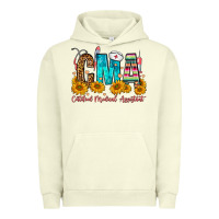 Pigment Pistachio CMA Certified Medical Assistant Urban Hoodie - FaDigitalArtStudio