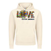 Vintage Artic love sunflower autism awareness Vintage Hoodie - BarkalooDesign