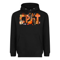 Black Fall CPHT Pharmacy Technician Heavyweight Hoodie - texasbilliewilder
