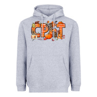 Heather Grey Fall CPHT Pharmacy Technician Heavyweight Hoodie - texasbilliewilder