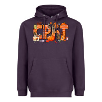 Plum Fall CPHT Pharmacy Technician Heavyweight Hoodie - texasbilliewilder