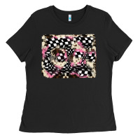 Black cowhide racing backgraund Ladies Tee - JahusDesignShop