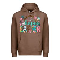 Chestnut Happy Easter Nurse Easter Day Premium Hoodie - HowdyJamesFarm