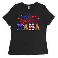 Black American mama Ladies Tee - Neo Western