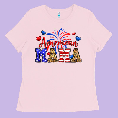 American Mama Ladies Tee Designed By Neo Western