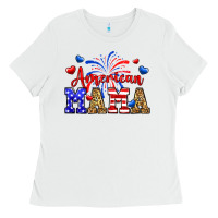 White American mama Ladies Tee - Neo Western