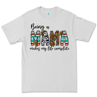 Dove Grey being mama makes my life complate Premium Tee - CowhideDigitalArt