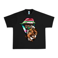 Black Serape Cowboy Tongue Urban Heavy Tee - Jasminsmagicworld