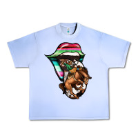 Grape Ice Serape Cowboy Tongue Urban Heavy Tee - Jasminsmagicworld