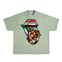 Serape Cowboy Tongue Urban Heavy Tee | Teevron