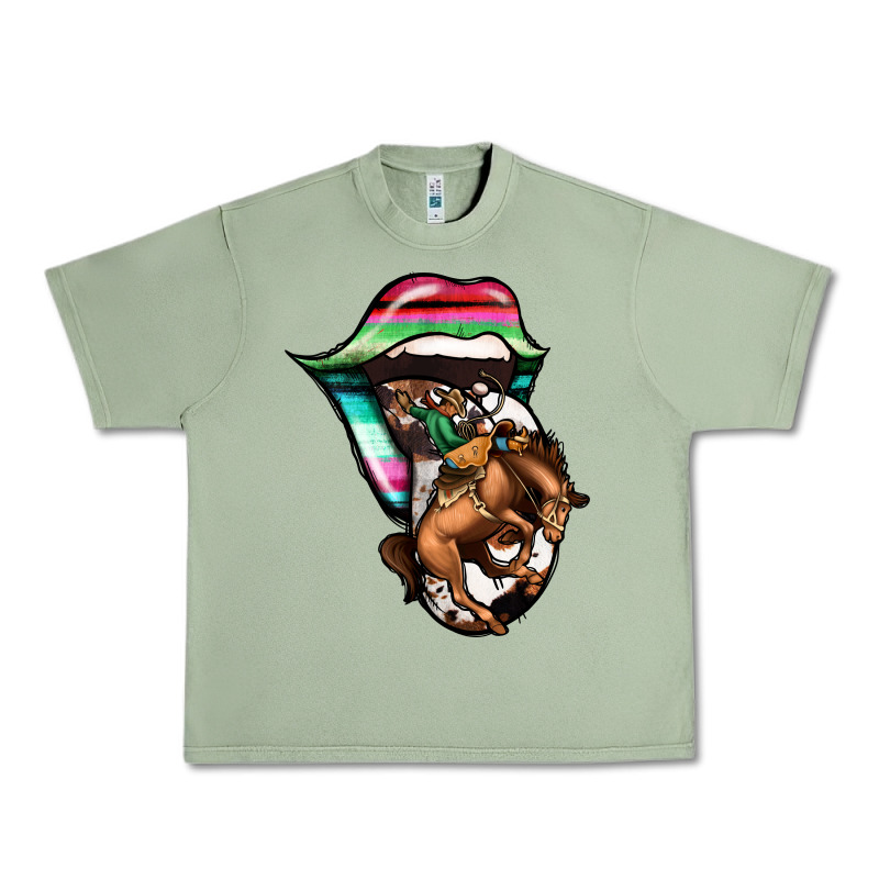 Serape Cowboy Tongue Urban Heavy Tee by Jasminsmagicworld | Teevron
