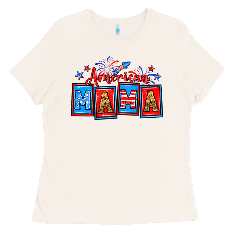American Mama Ladies Tee by Neo Western | Teevron