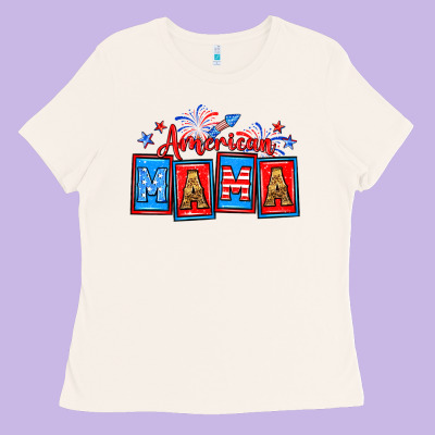 American Mama Ladies Tee Designed By Neo Western